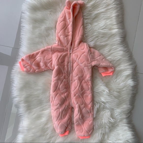 Baby girl pajama with hoodie - Picture 5 of 9